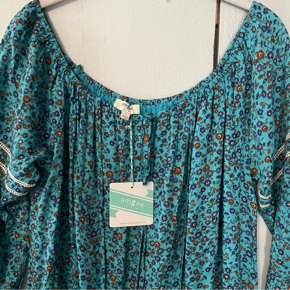 Umgee Mini Dress Bohemia Floral Printed - Picture 2 of 13